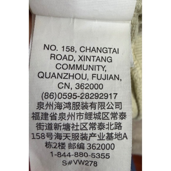 Vuori Sedona Crew Sweatshirt Women M Light Gray Cotton Blend Fair stains - Picture 4 of 11